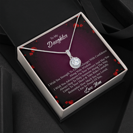 DAUGHTER NECKLACE FROM MOM - Order TODAY!