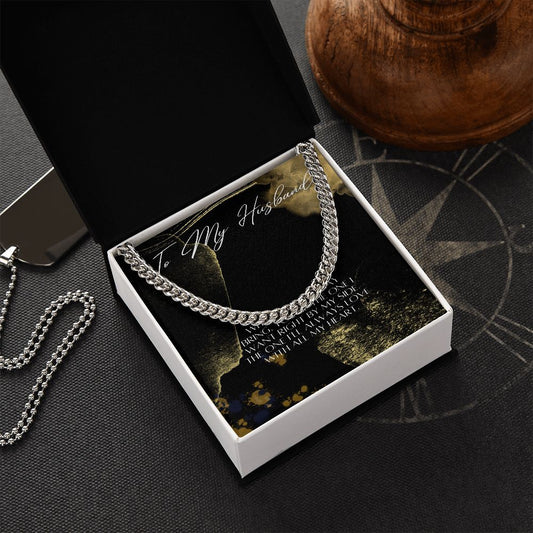 To My Husband - Cuban Link Chain