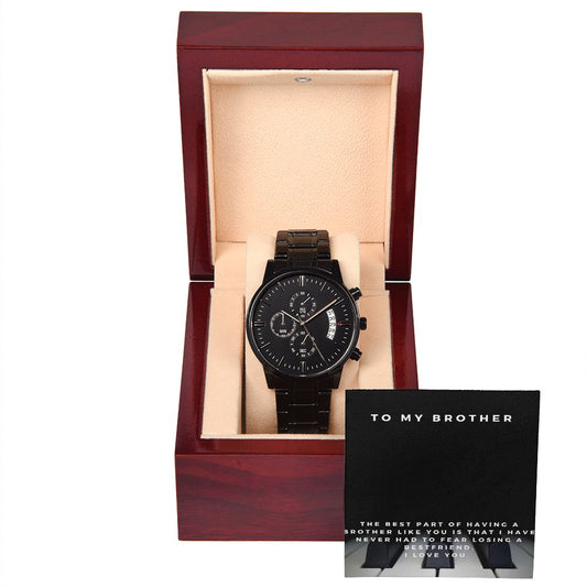 To My Brother - Stainless Steel Watch