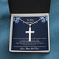 Men's Beautiful Cross from Mom and Dad