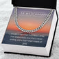 To My Grandpa - Cuban Link Chain
