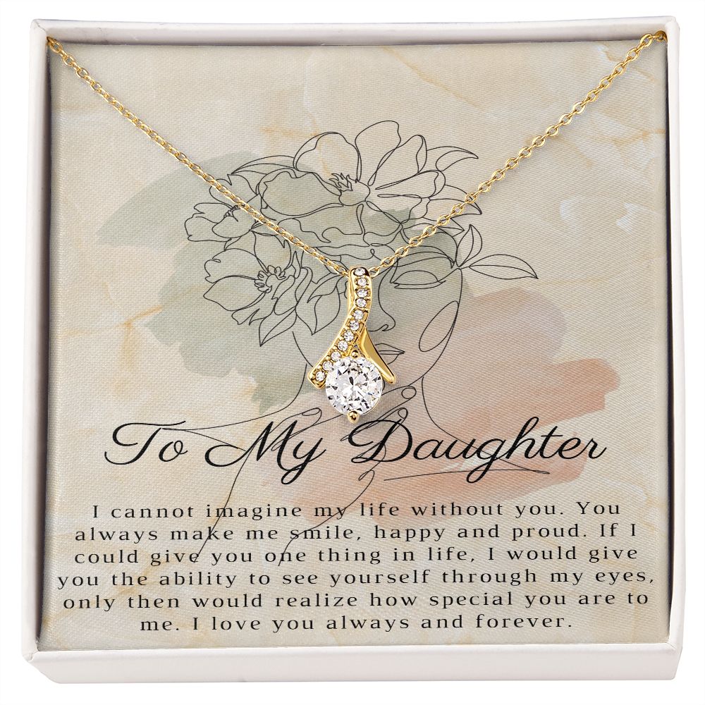 To My Daughter - Alluring Beauty Necklace