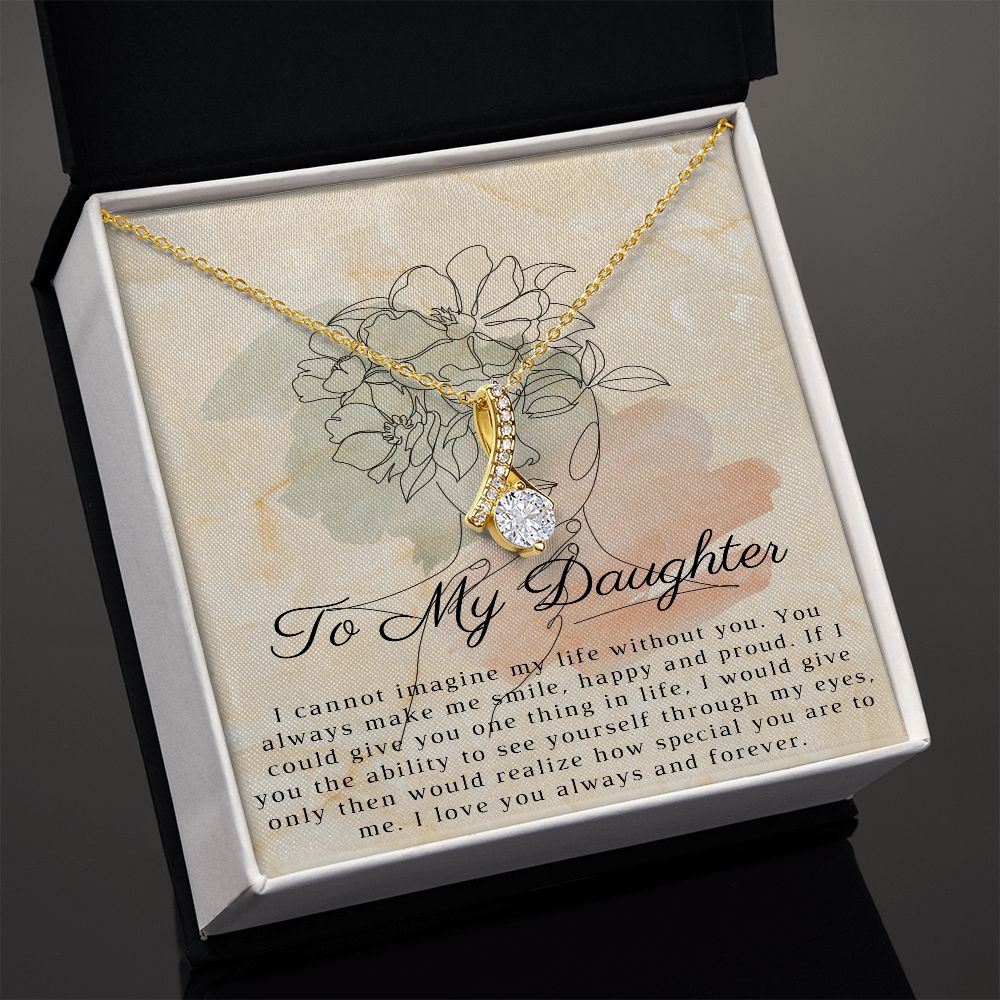 To My Daughter - Alluring Beauty Necklace