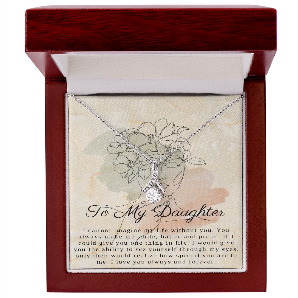 To My Daughter - Alluring Beauty Necklace